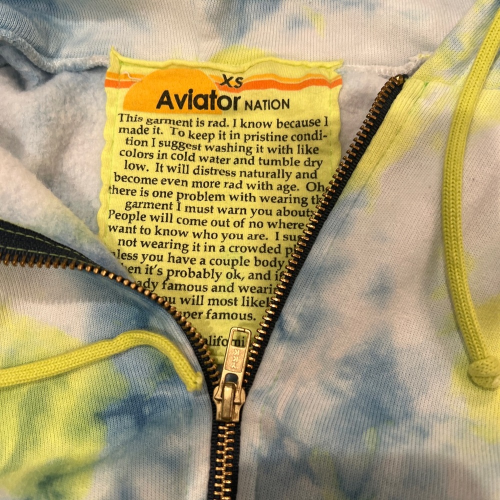 Aviator Nation Womens XS Hoodie!